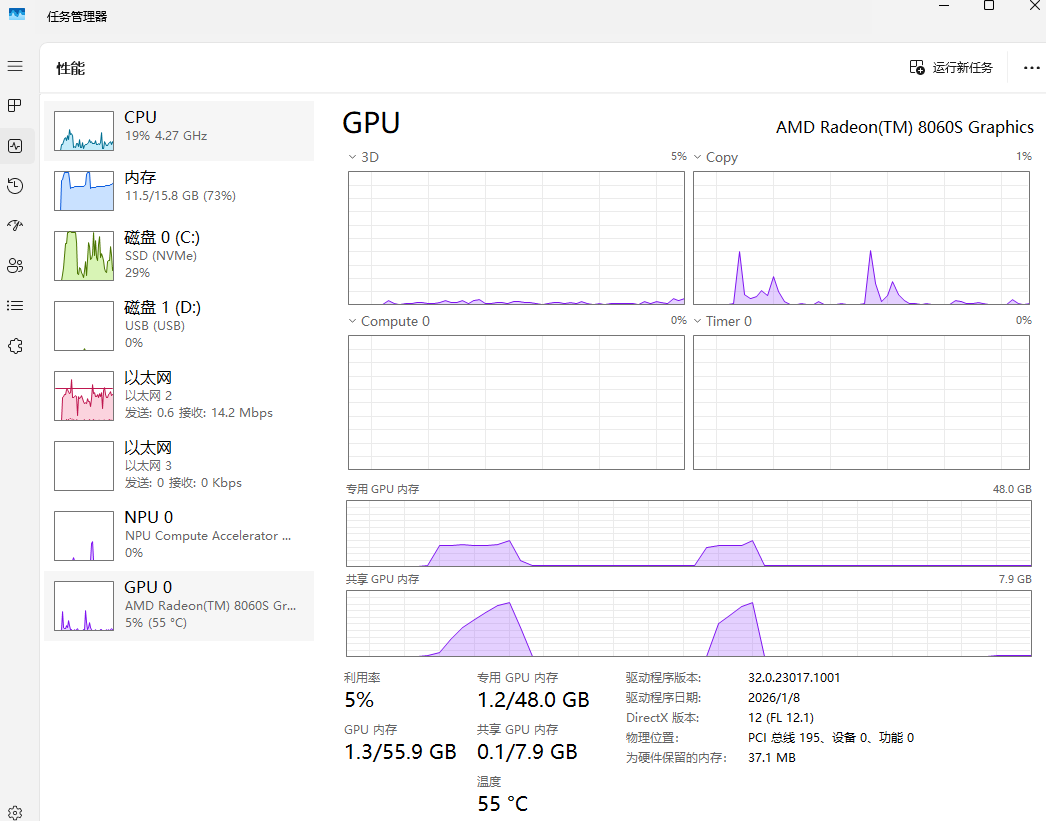 Qwen 3 VL 32B的Q6_K模型无法加载