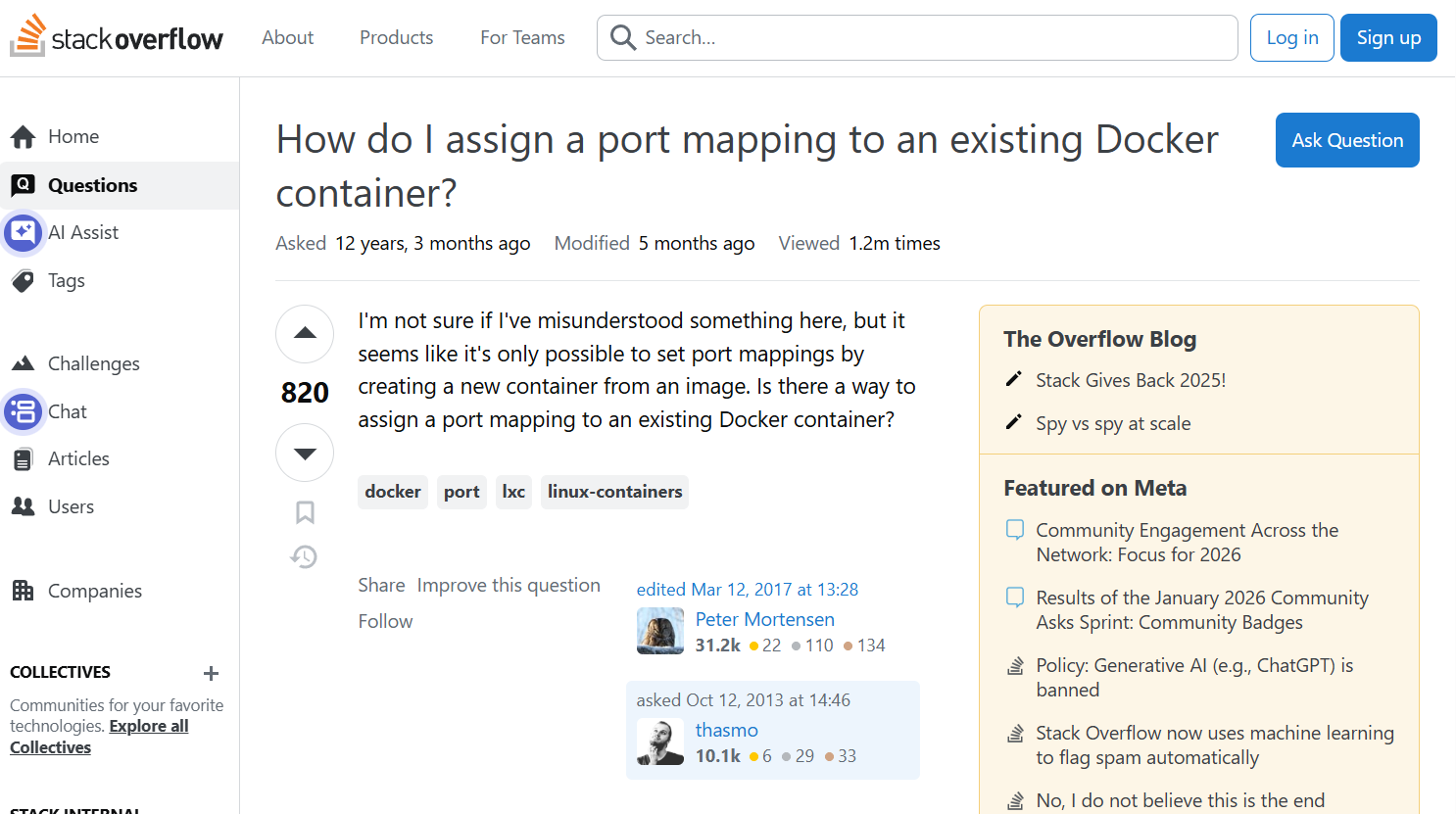 Stack Overflow截图